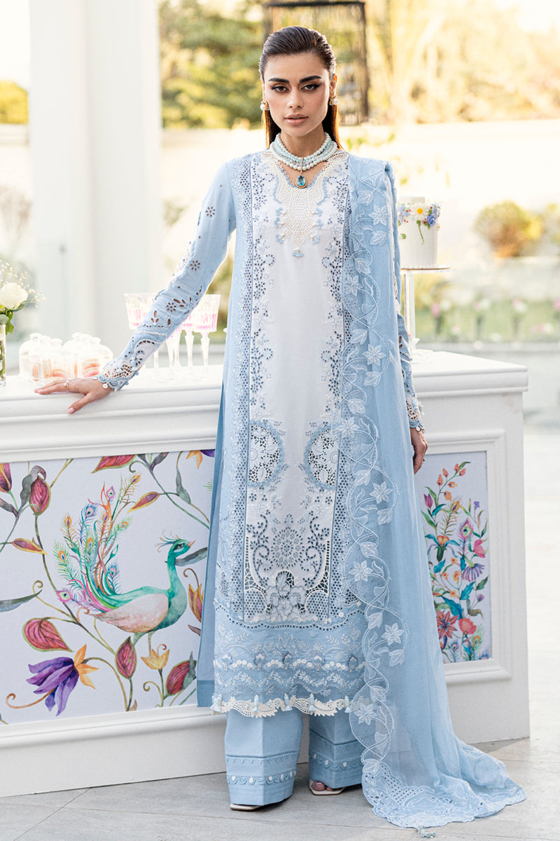 3 Piece - Unstitched Embroidered Lawn Fabric CS-2645