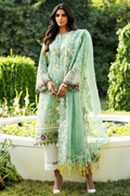3 Piece - Unstitched Printed and Embroidered Lawn Fabric SP-482