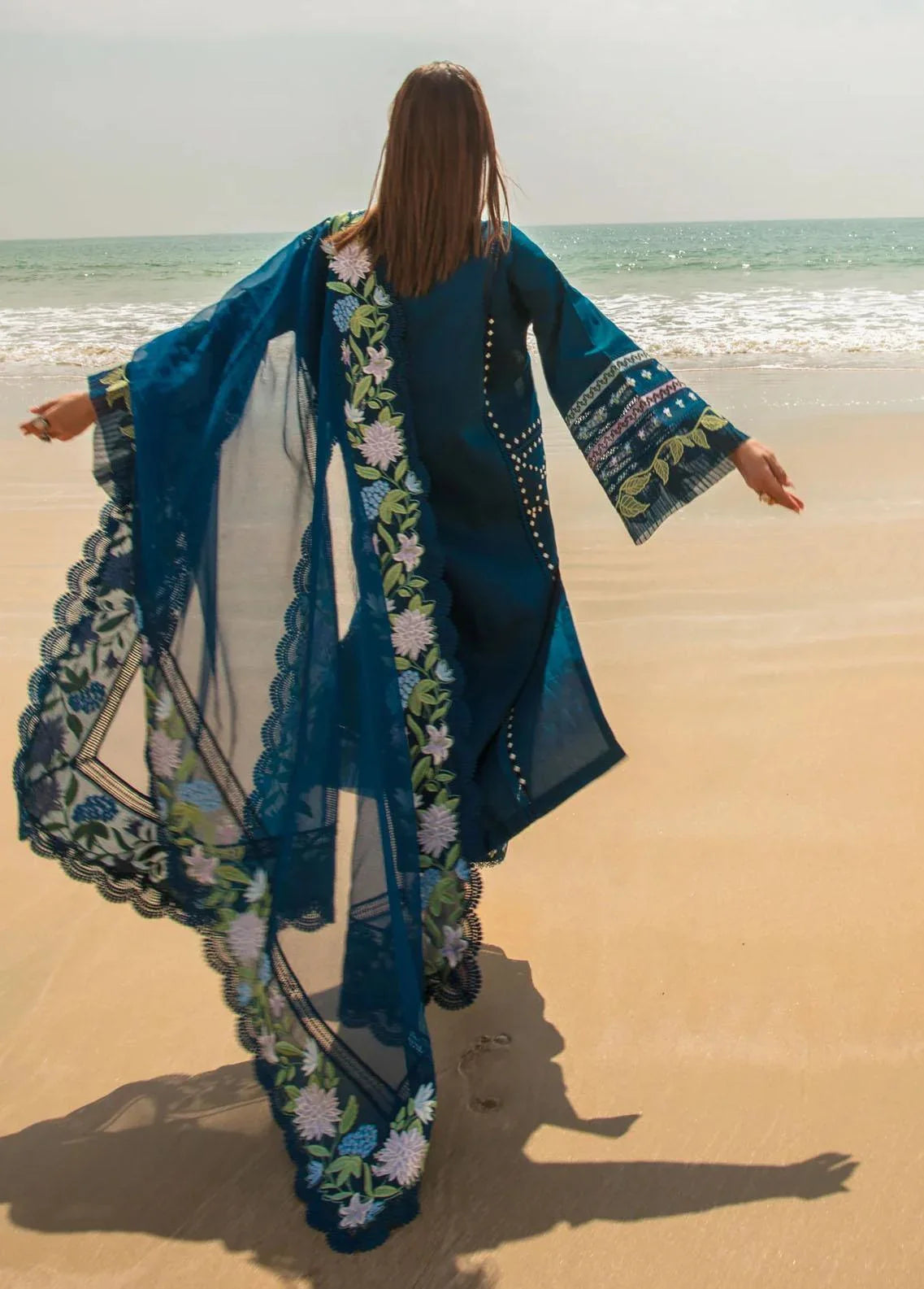 Lawn - 3 Piece Unstitched Fully Embroided Suit CM-30