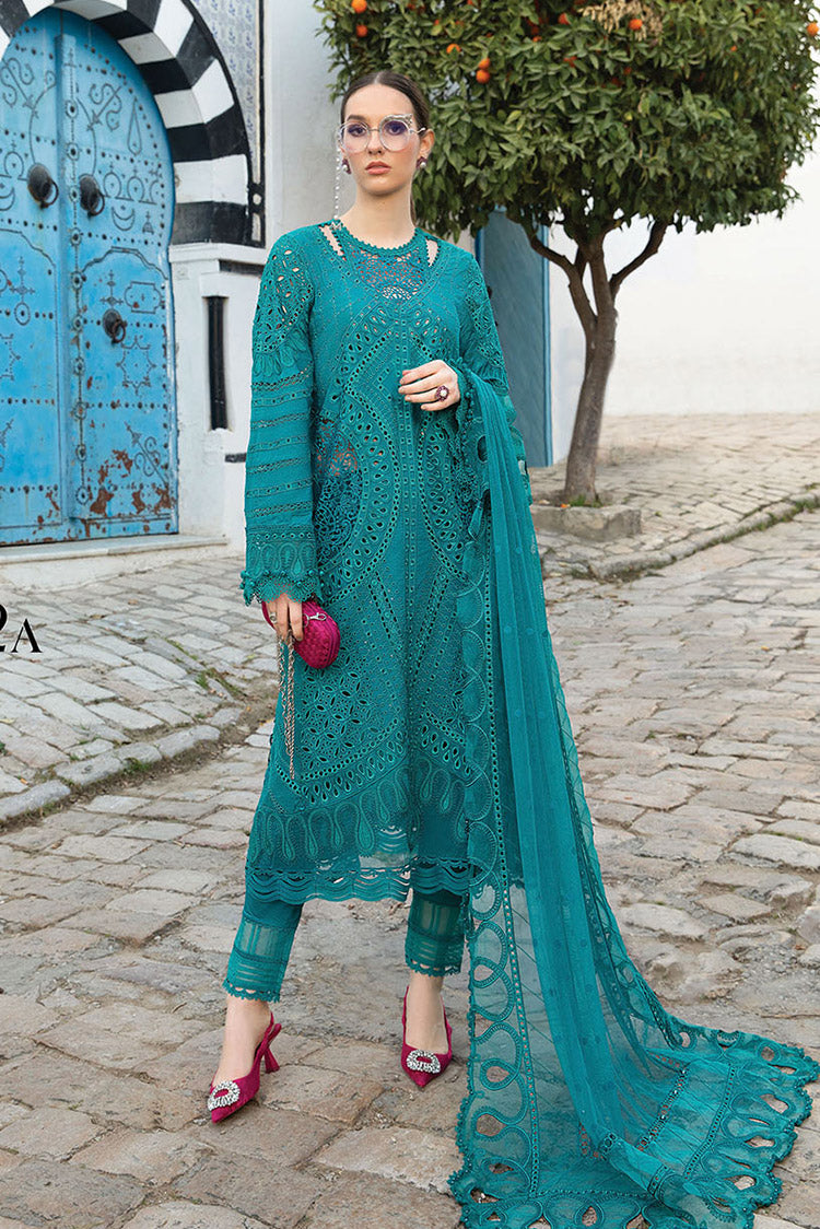 3 Piece - Unstitched Fully Lawn Fabric MB-2595