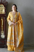 3 Piece - Unstitched Fully Embroidered Lawn Fabric SP-2510