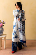 3 Piece - Unstitched Digital Printed Lawn Fabric